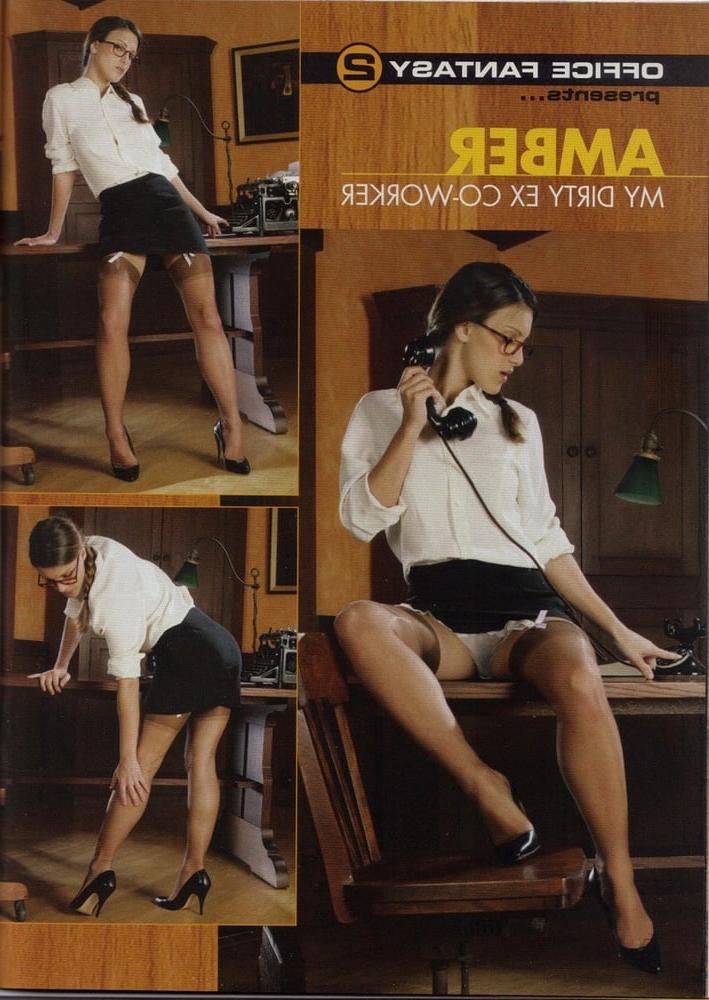6P Leg Show Magazine - Tan FF Stockings &amp; Feet
