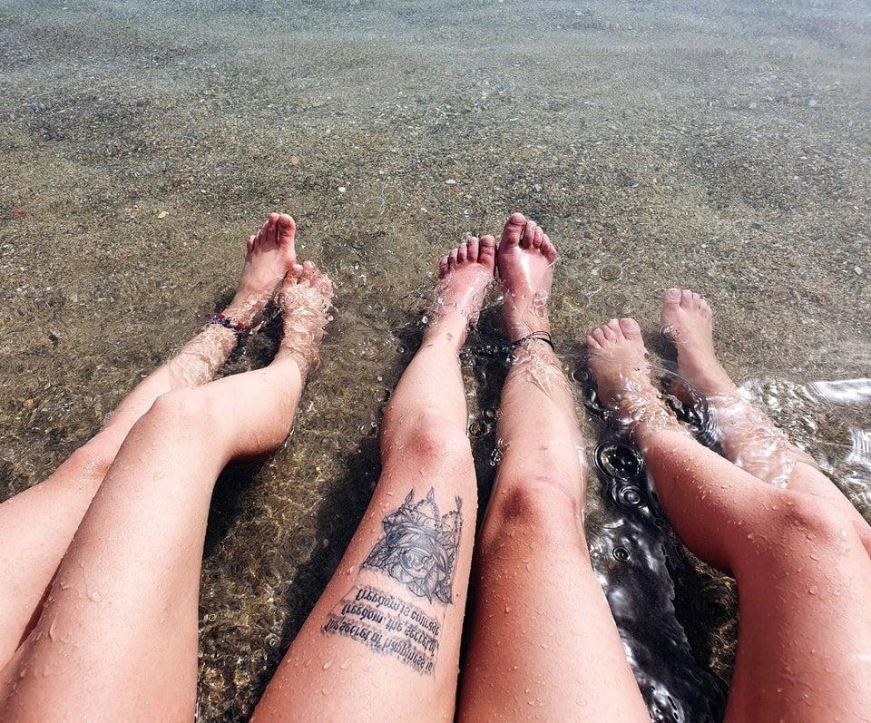10P sexy turkish women's feet 5