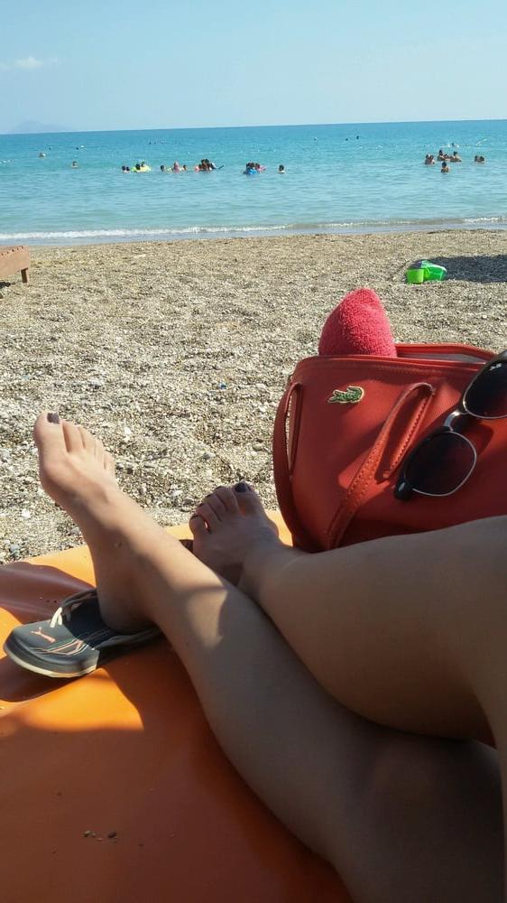 10P sexy turkish women's feet 6