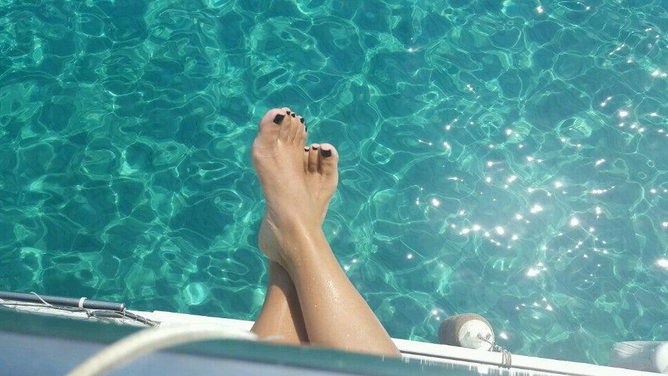 10P sexy turkish women's feet 6