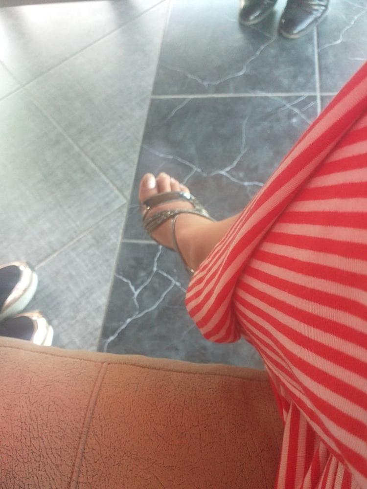 10P sexy turkish women's feet 6