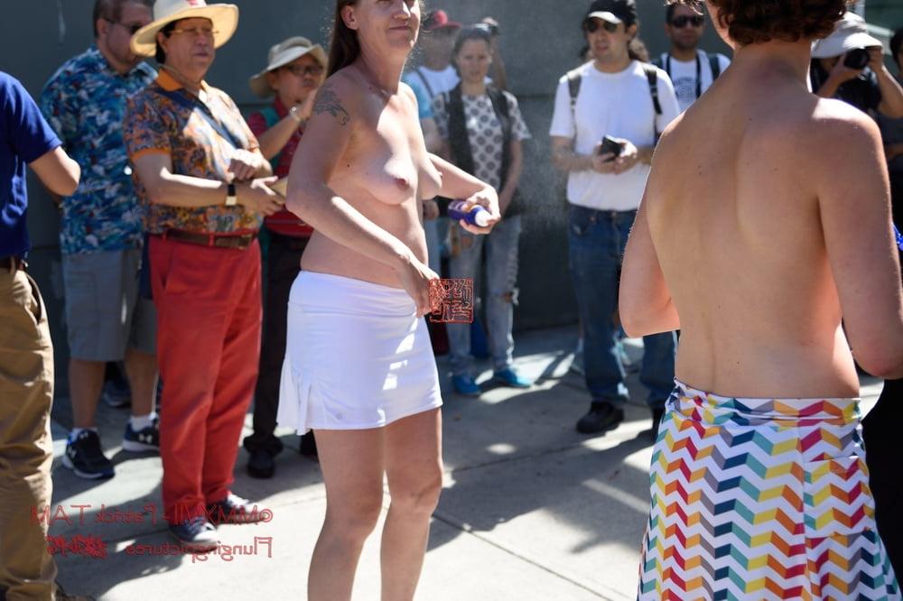 25P 2017 Topless Protests Vancouver BC