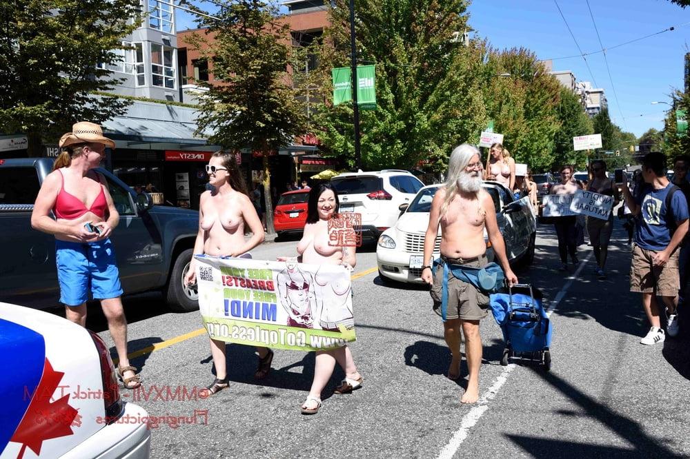 25P 2017 Topless Protests Vancouver BC