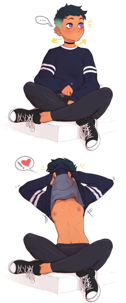 25P Cute hentai tomboys