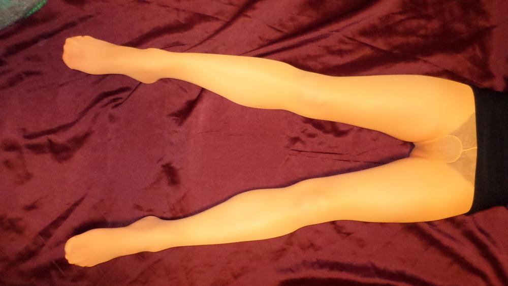 25P My different tights on my feet