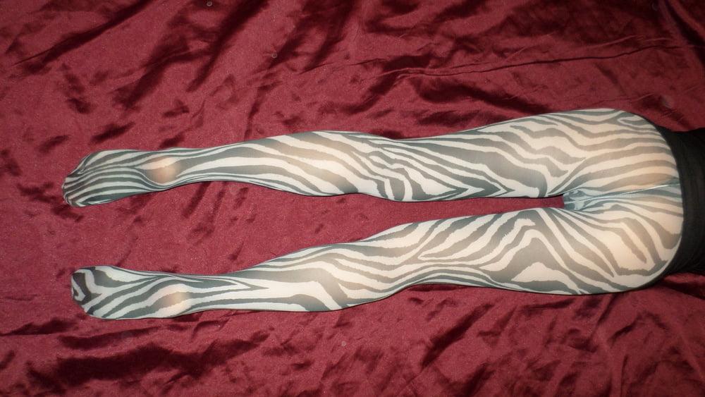 25P My different tights on my feet