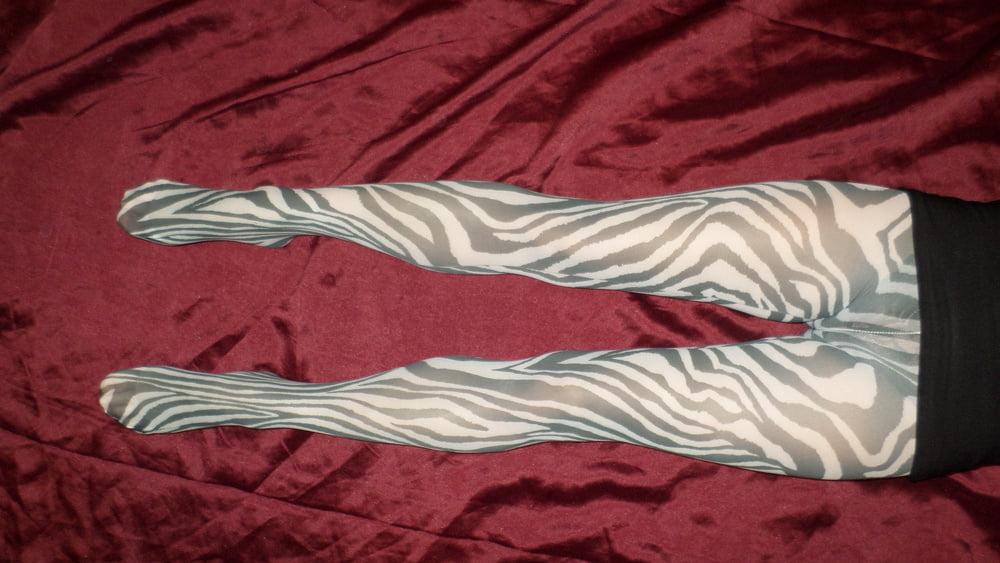 25P My different tights on my feet