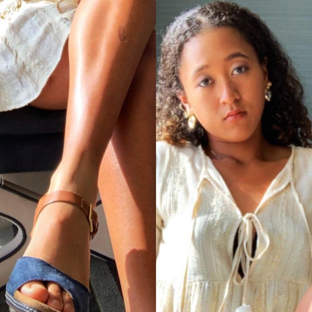 10P Naomi Osaka Delicious Feet