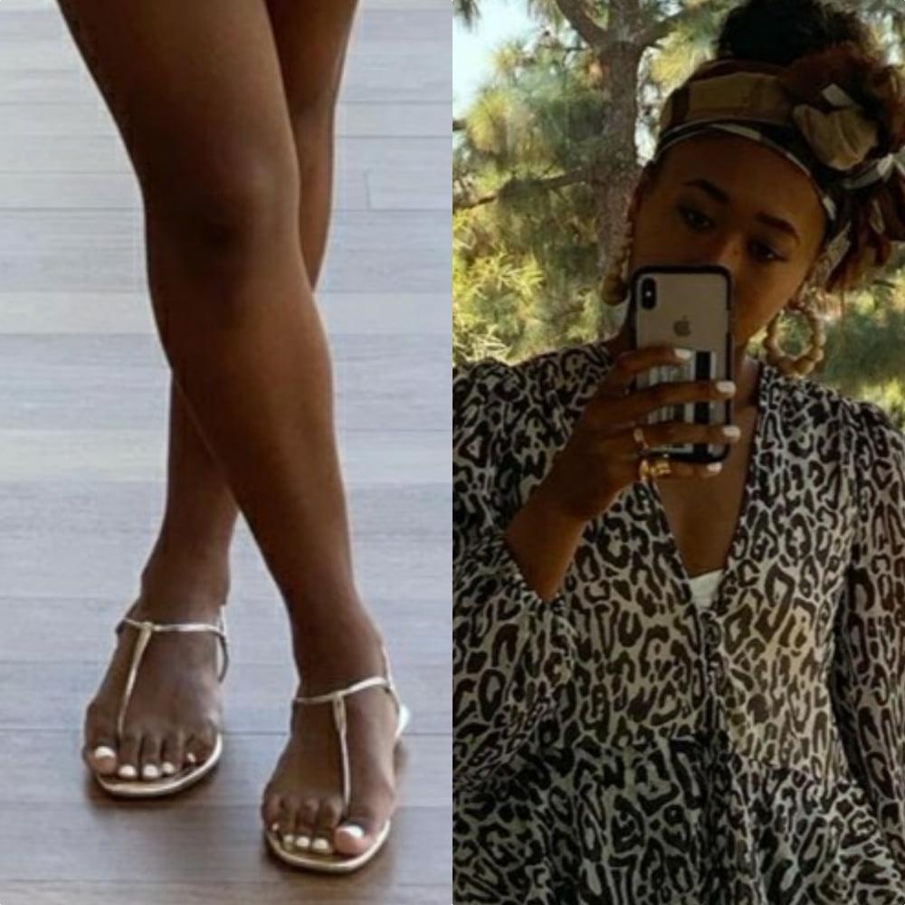 10P Naomi Osaka Delicious Feet