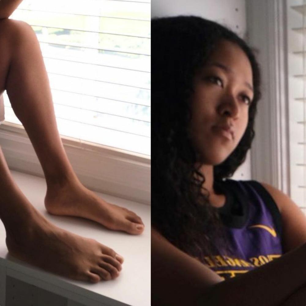 10P Naomi Osaka Delicious Feet
