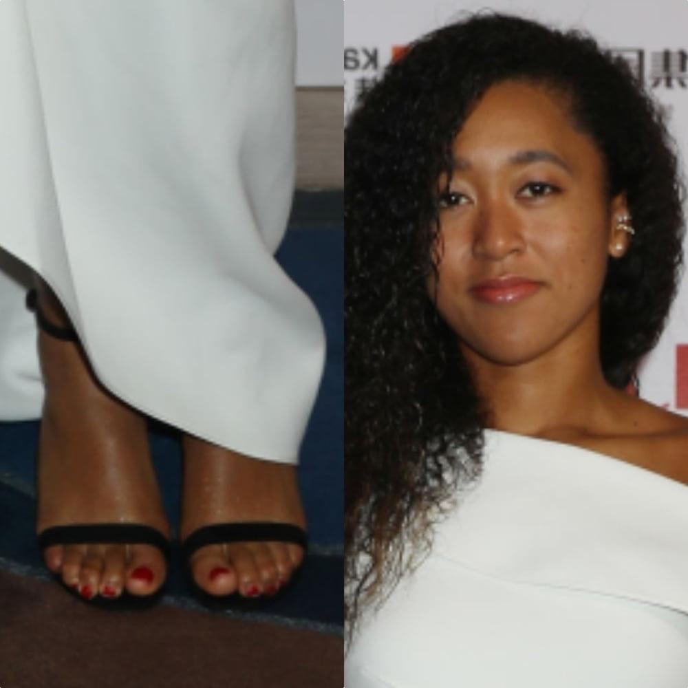 10P Naomi Osaka Delicious Feet