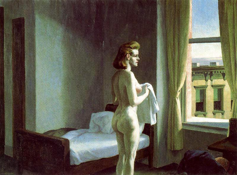 17P Painted Ero and Porn Art 31 - Edward Hopper for 8justin