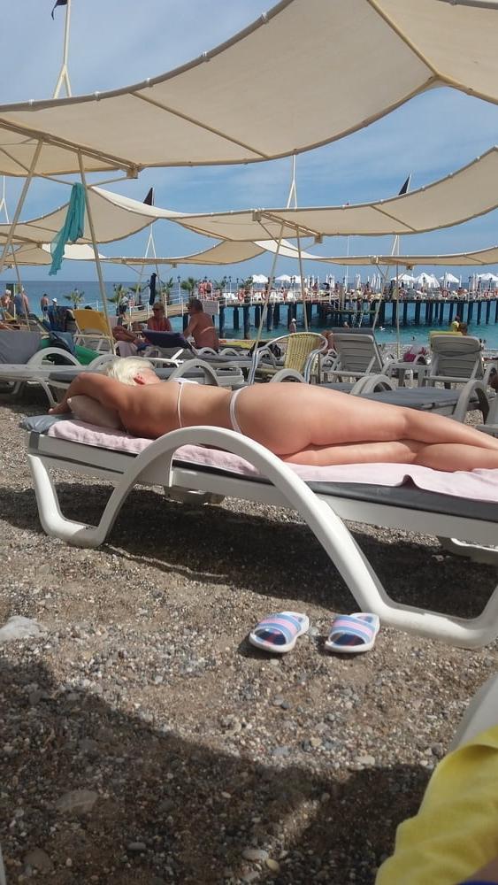 25P Hot Milf Bitch Babsi Flashing Outdoor