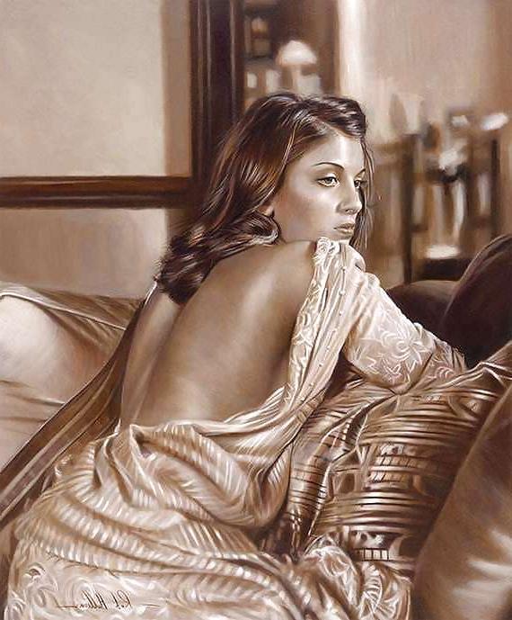 25P Painted EroPorn Art 45 - Rob Hefferan for secsite