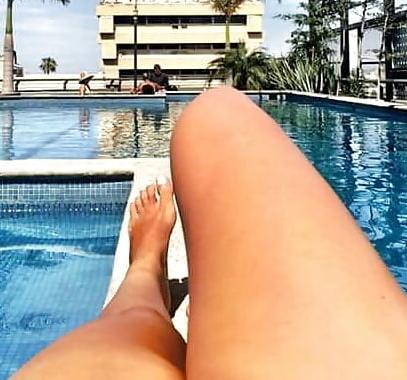 25P feet, toes and soles of Webslut Marcela Rodriguez
