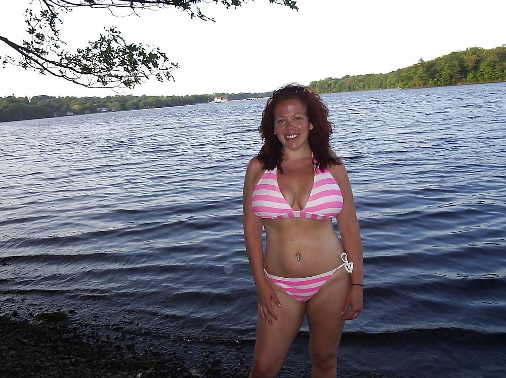 11P Busty Mom At The Local Lake