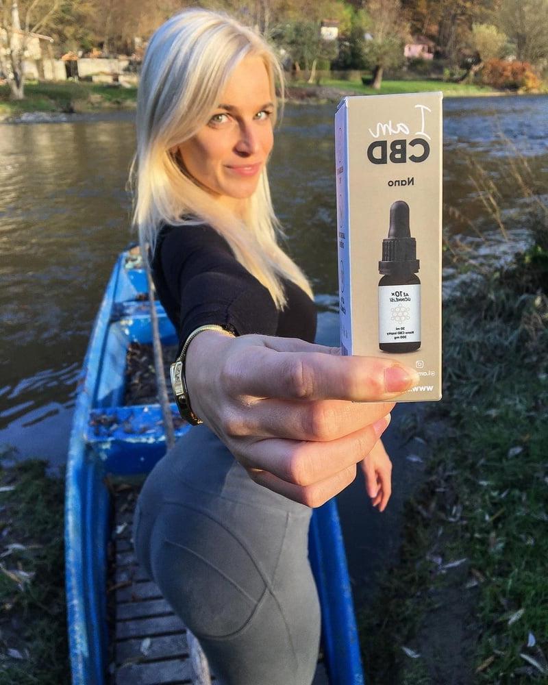 25P Ilonka Cajankova - sexy czech fitness and freddy wear model