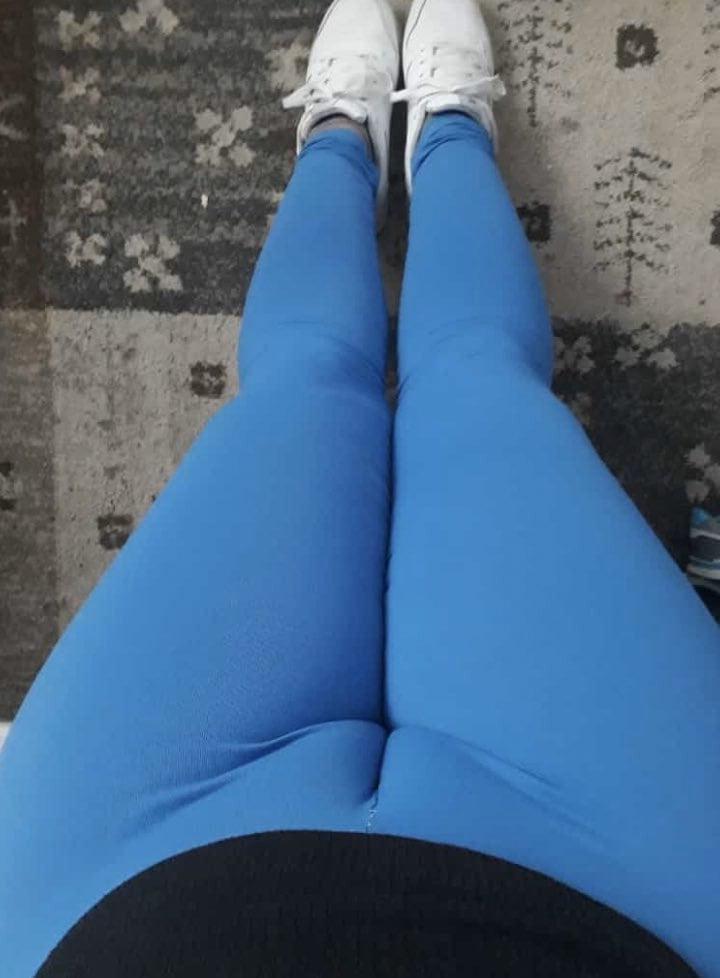 25P Blue Camel Toes