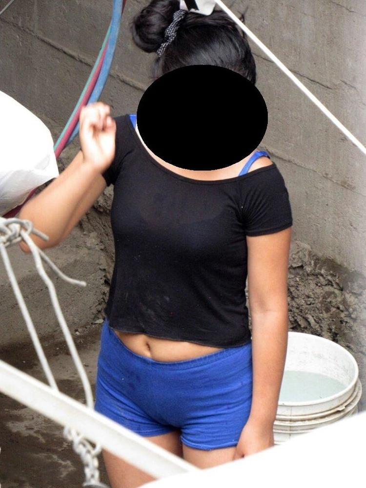 25P Blue Camel Toes