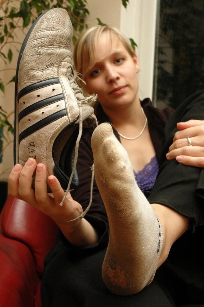 25P German Blonde Socks &amp; Feet