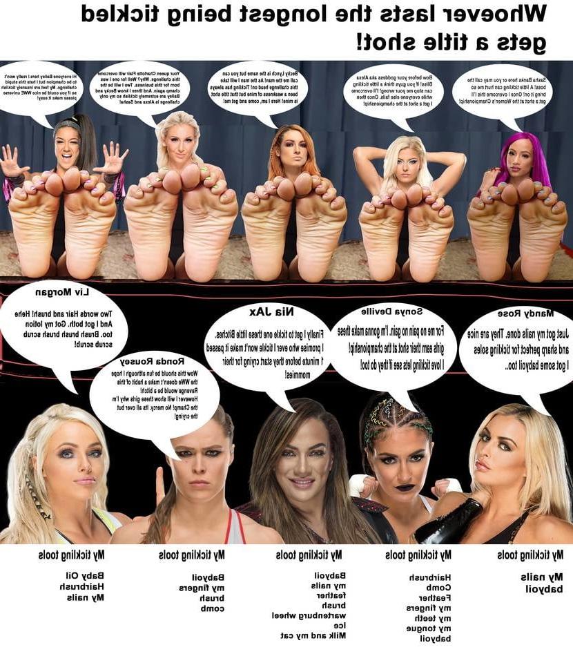 25P WWE Divas and Celebs Feet and Tickles Edits