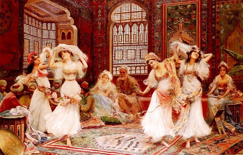 25P Thematic Painted Ero Art 2 - Harem and Odalisques (2)