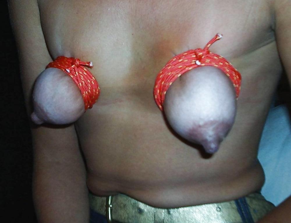 25P tit torture