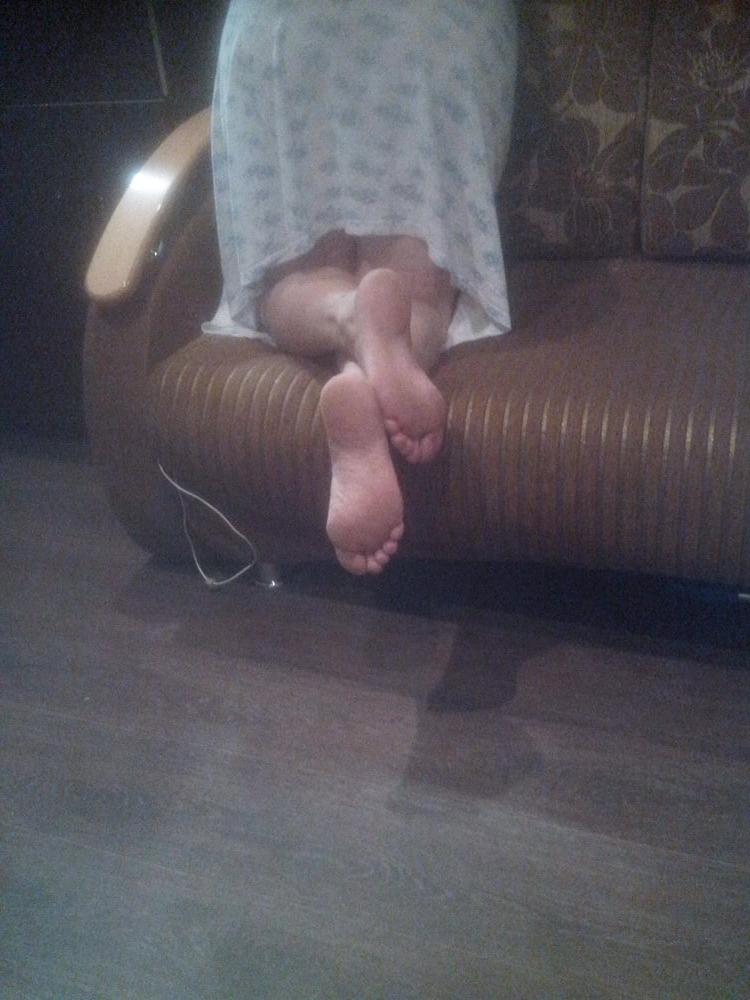 14P My granny mom's feet and soles
