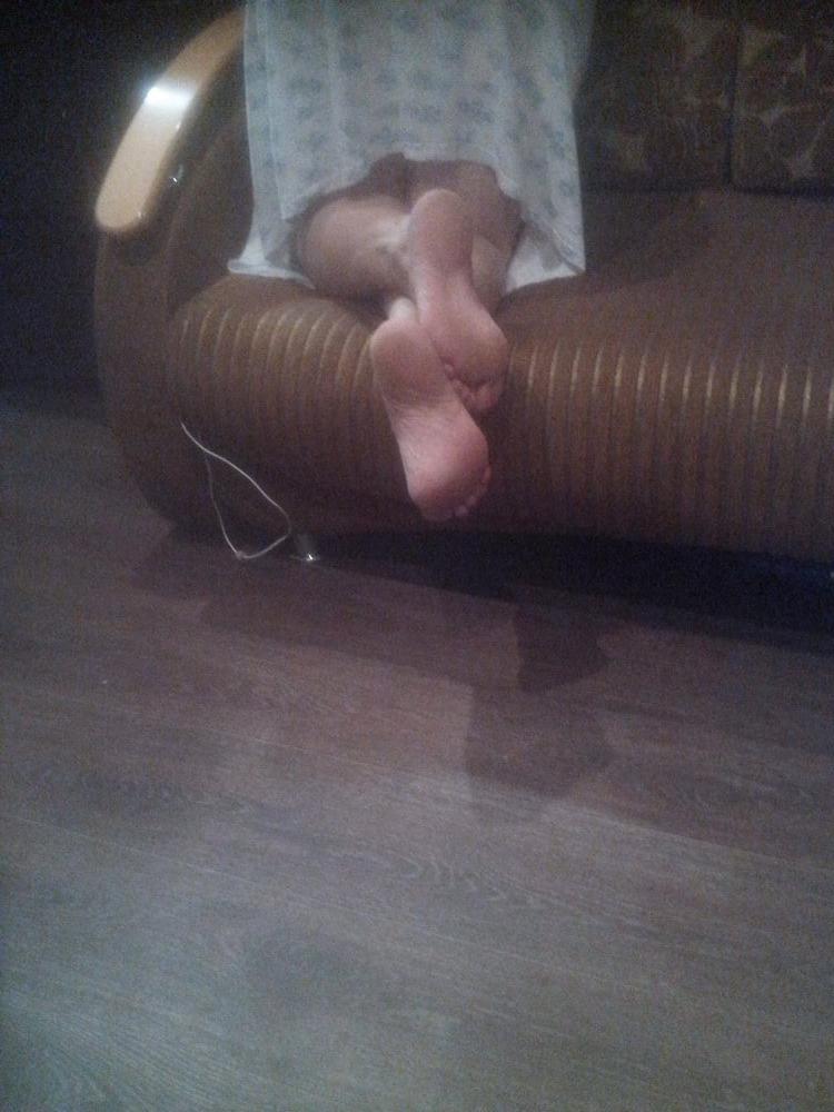 14P My granny mom's feet and soles