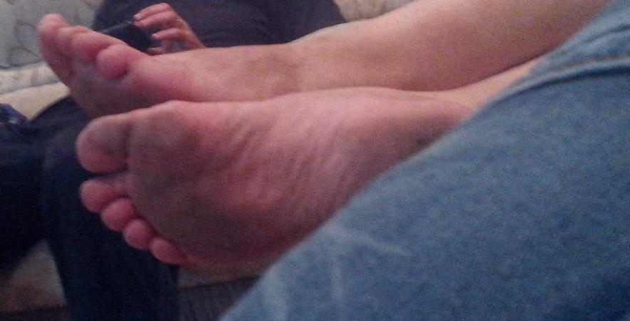 14P My granny mom's feet and soles