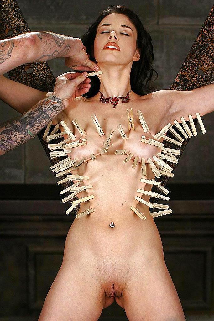 22P Clothespin art, a gift to my devoted slave
