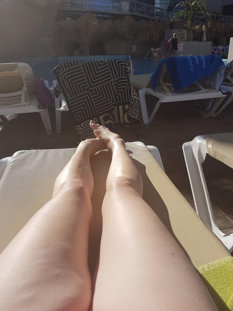 7P My wife's sexy legs and feet