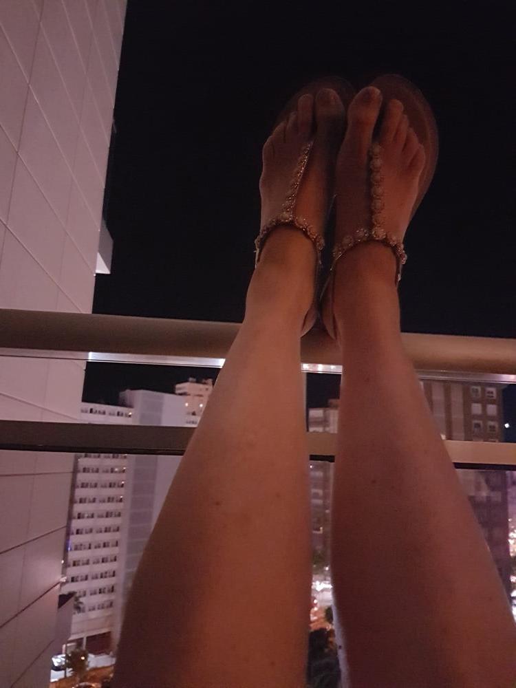 7P My wife's sexy legs and feet