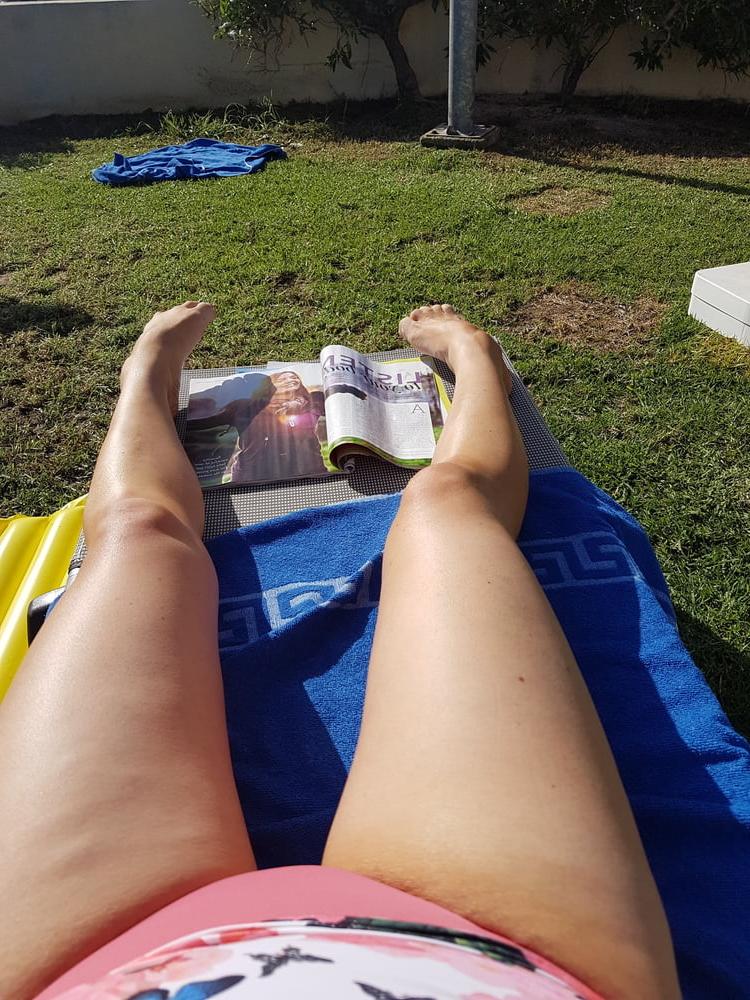 7P My wife's sexy legs and feet