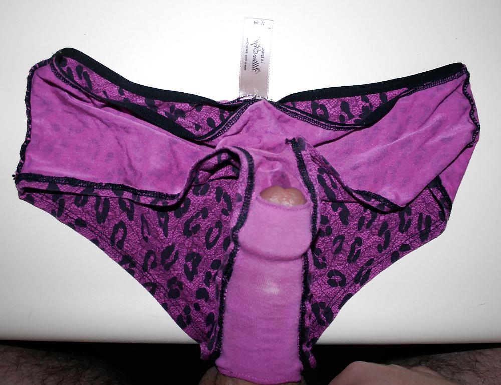 5P Pretty Panty Cock Play
