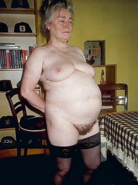 25P Cute Grannies with Hairy Pussies #2