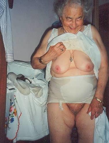 25P Cute Grannies with Hairy Pussies #2