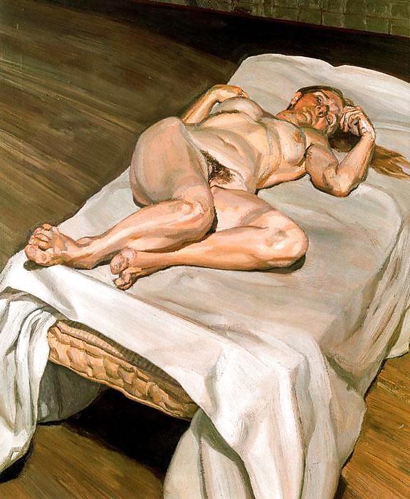 25P Painted EroPorn Art 47 - Lucian Freud