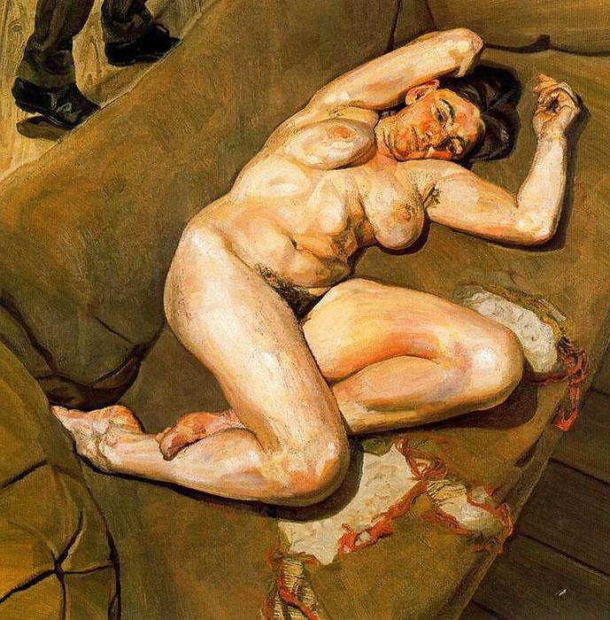 25P Painted EroPorn Art 47 - Lucian Freud
