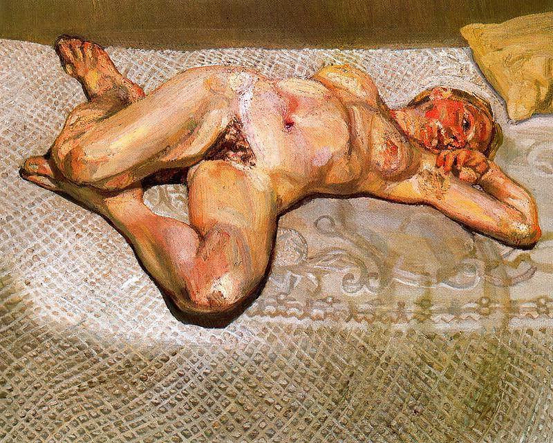 25P Painted EroPorn Art 47 - Lucian Freud