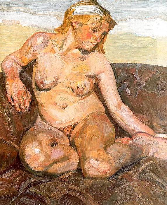 25P Painted EroPorn Art 47 - Lucian Freud