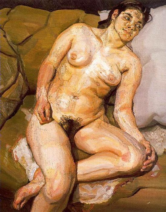 25P Painted EroPorn Art 47 - Lucian Freud