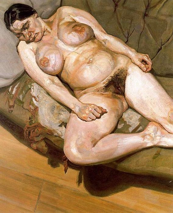 25P Painted EroPorn Art 47 - Lucian Freud