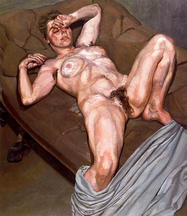 25P Painted EroPorn Art 47 - Lucian Freud