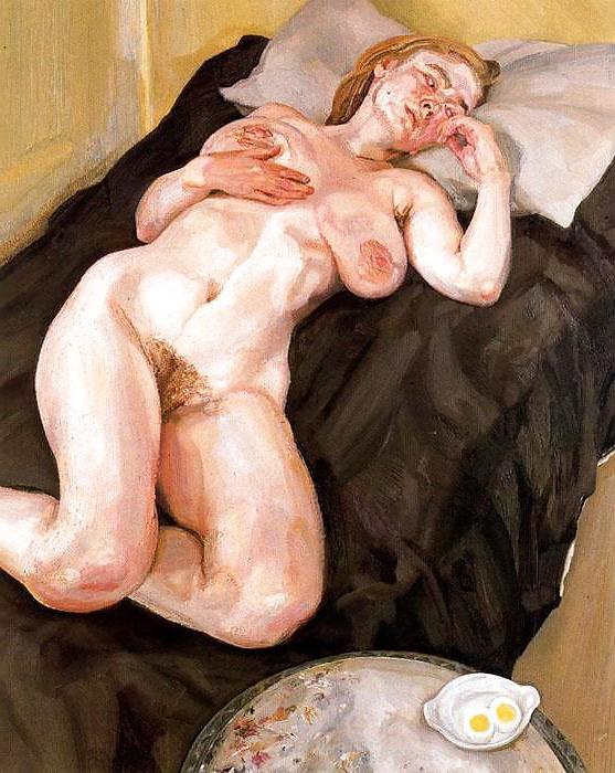 25P Painted EroPorn Art 47 - Lucian Freud