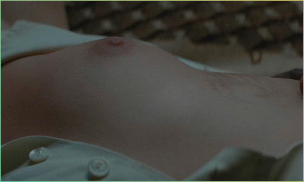16P Kristen Stewart topless in Seberg (2019)