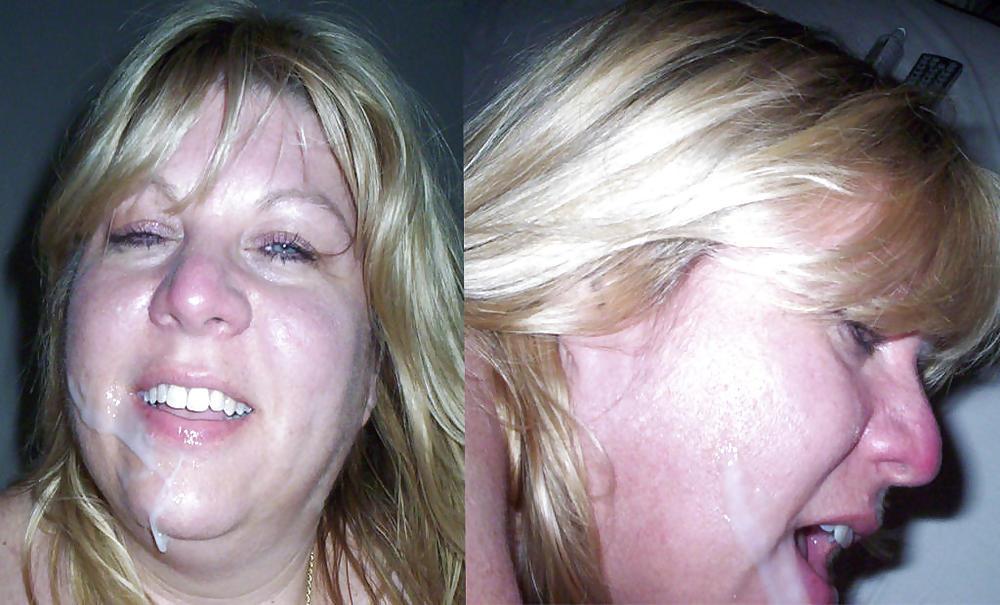 25P Chubby Wife Marie Blowjob & Facials