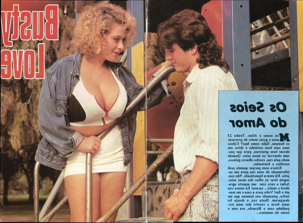 25P classic magazine #920 - busty love