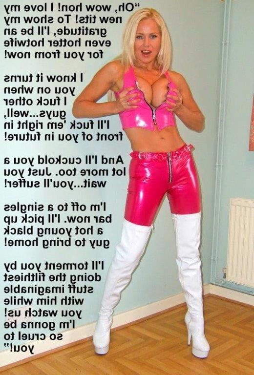 24P Hotwife Captions Kinky Sluts 52
