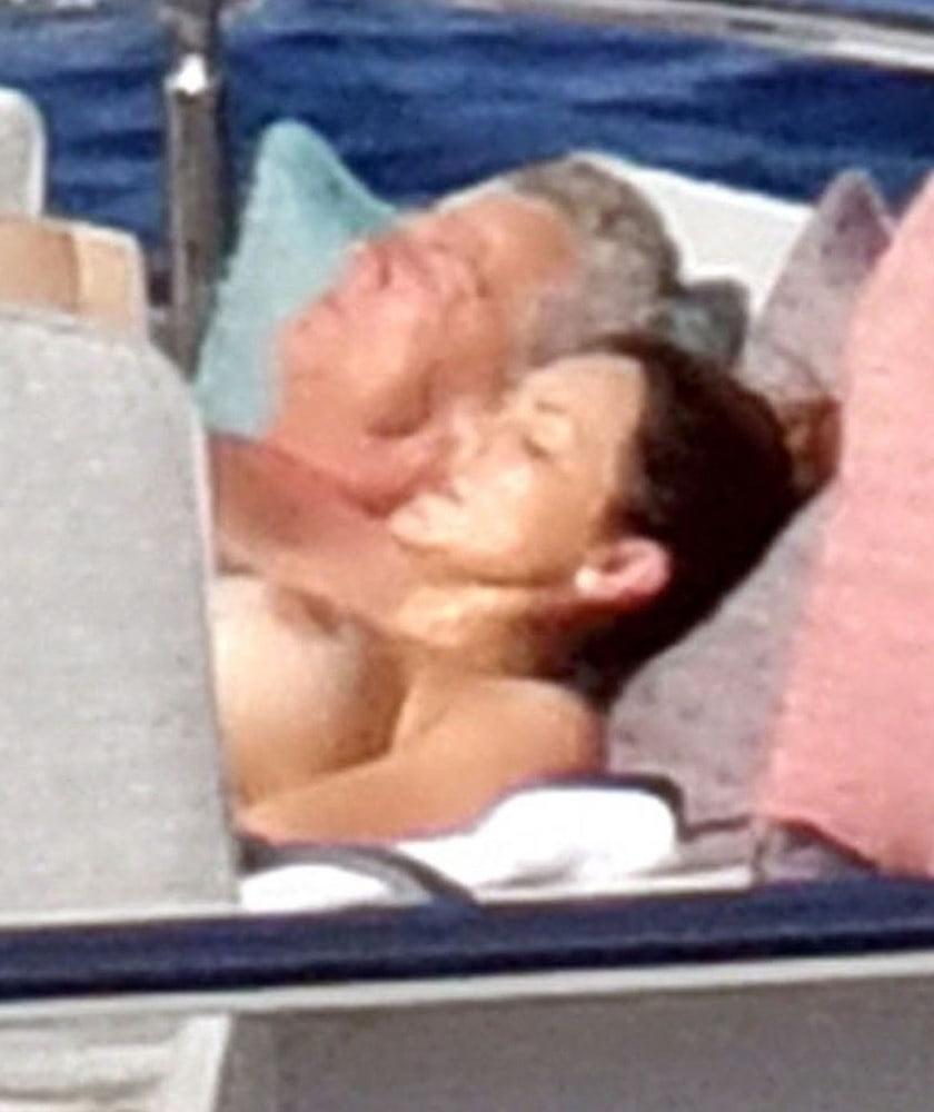 19P Katharine McPhee topless Capri jul 2019
